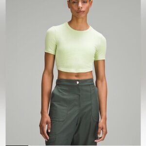 NWT Lululemon Hold Tight Cropped T-Shirt